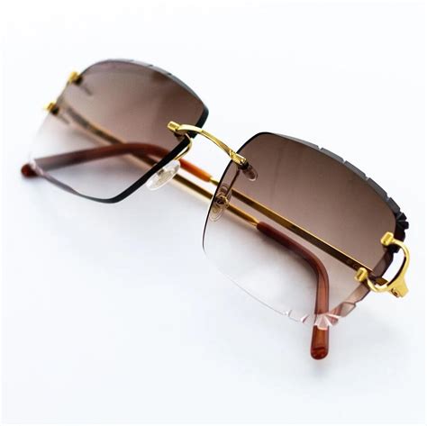 cartier transition lenses|rimless big c cartier glasses.